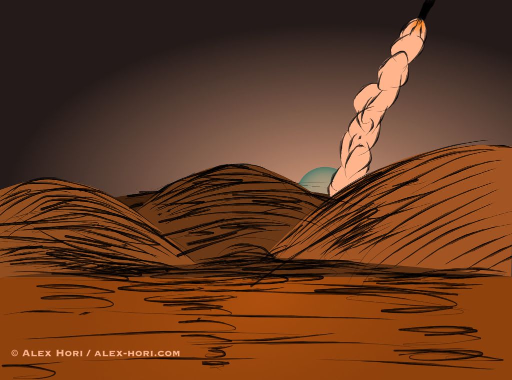 The heat death at the end of the universe